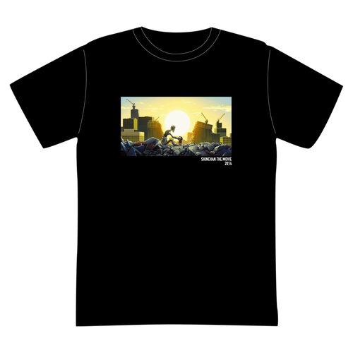 クレヨンしんちゃん 【オンライン限定】名場面TシャツBK（フリー